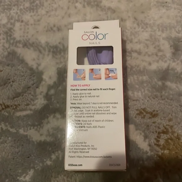 NWT Kiss Press On Nails 490 Gently to Me 5/$18 Sale - Picture 2 of 4